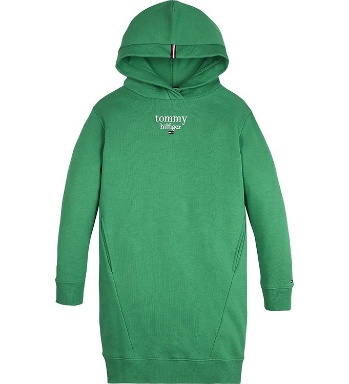 Tommy Hilfiger Kjole  Graphic Sweat  Green Malachite