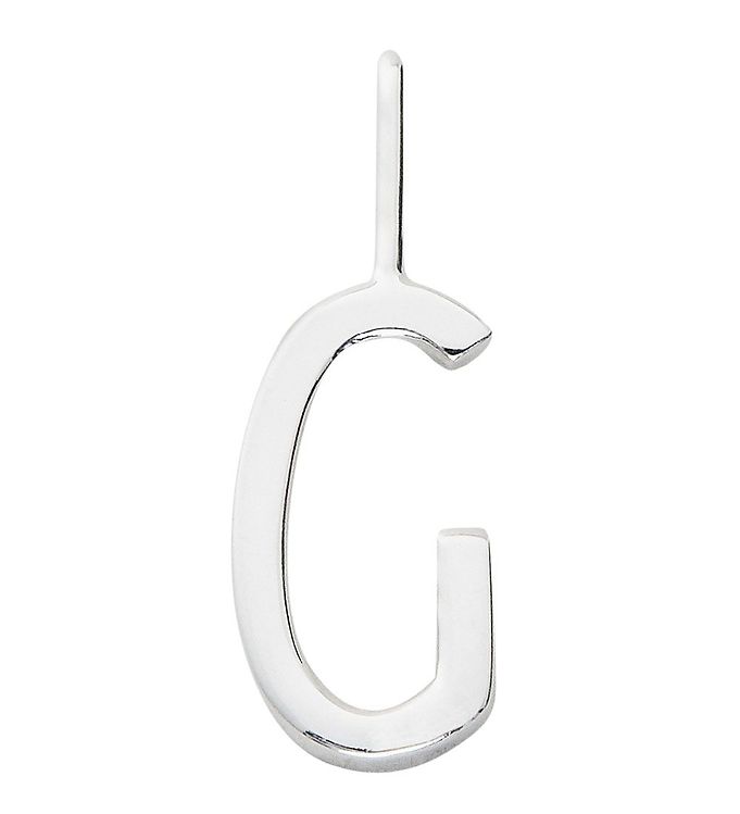 Design Letters Vedhæng Til Halskæde - G - Sølv