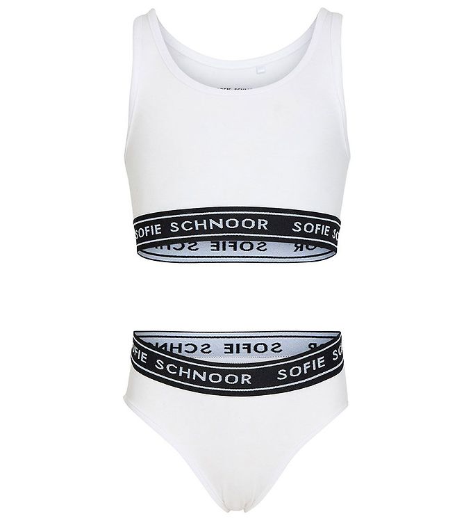 #2 - Petit by Sofie Schnoor Undertøj - 2-pak - Top/Hipsters - White