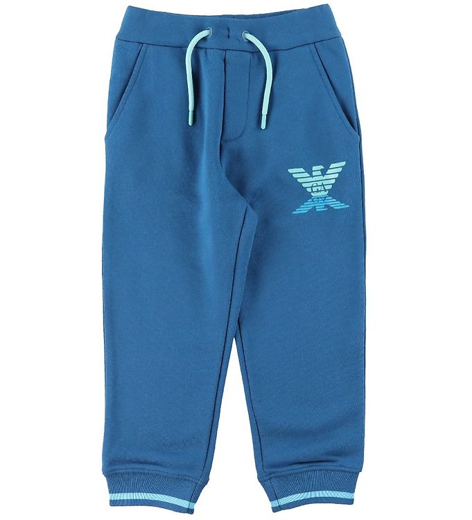 12: Emporio Armani Sweatpants - Morocan Blue