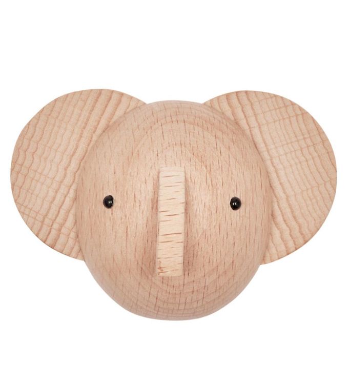 Image of OYOY Knage - 5,4x7,4x6,4 cm - Mini - Elefant - Natur - OneSize - OYOY Dekoration (272889-3576184)
