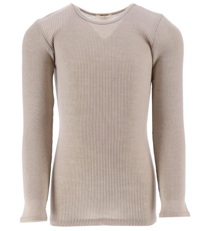 Image of Minimalisma Bluse - Atlantic - Uld - Winter Fog - 6-8 år (116-128) - Minimalisma Bluse (273318-3583811)