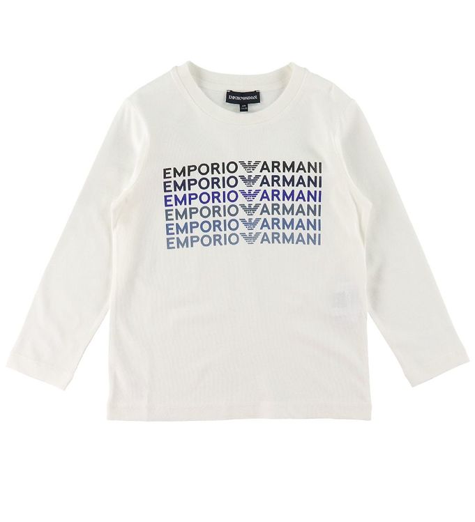 Emporio Armani Bluse - Bianco Caldo m. Print