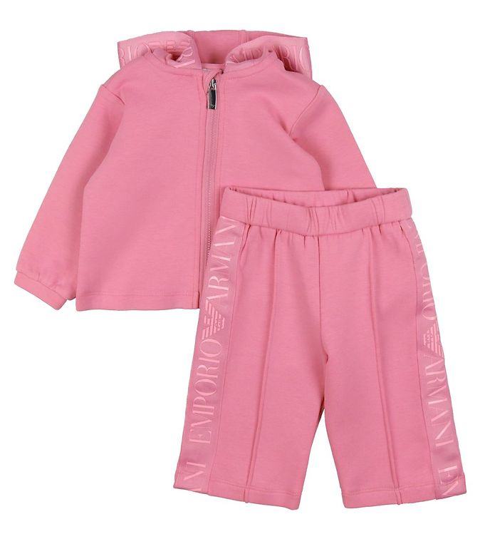 Emporio Armani Bukser Cardigan Flamingo Logostribe