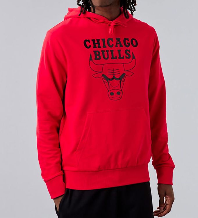 New Era Hættetrøje - Chicago Bulls - Rød