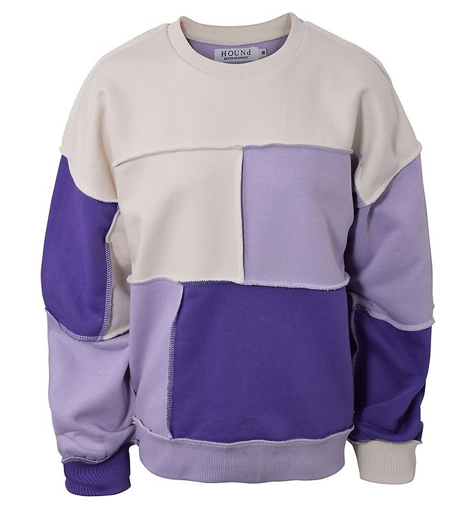 9: Hound Sweatshirt - Crew Neck - Lavender