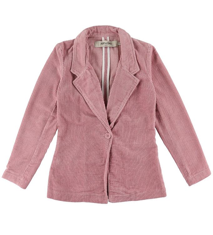Add To Bag Blazer Fløjl Pink