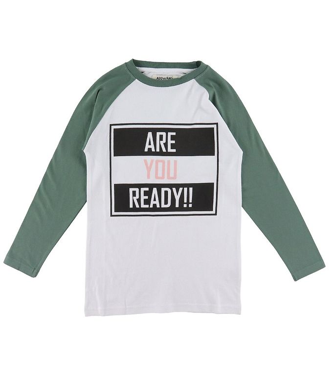 Add Bag Bluse Hvid Print