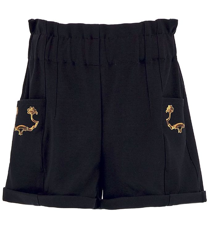 6: Moschino Shorts - Sort m. Print