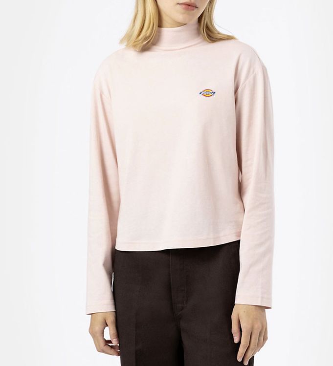 Image of Dickies Bluse - Mapleton High - Peach White - XS - Xtra Small - Dickies Bluse (275464-3718557)