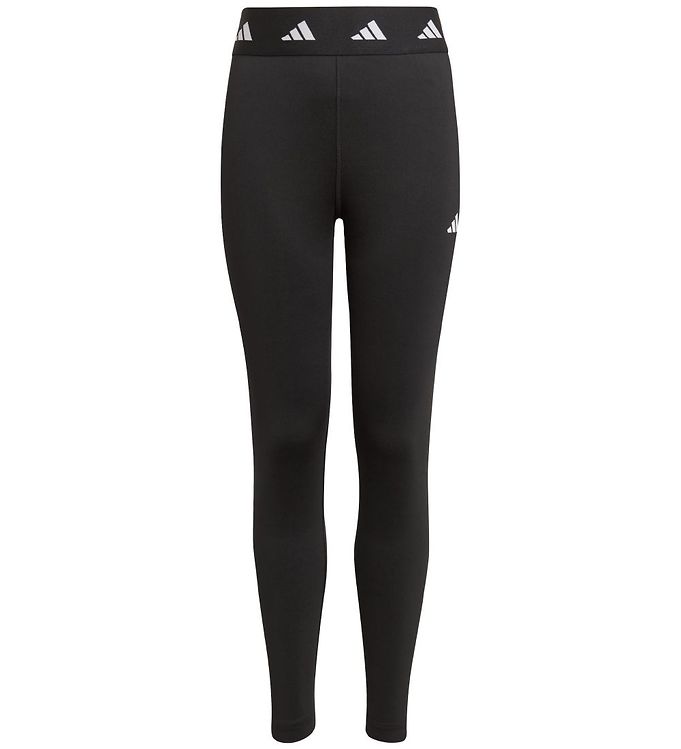 10: Adidas Aeroready Techfit 7/8 Tights Piger Tøj Sort 128