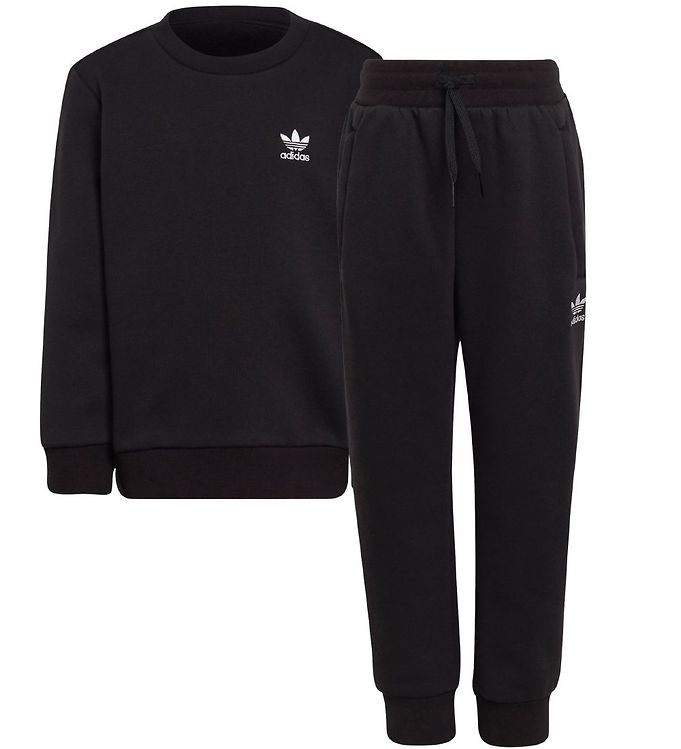 adidas Originals Sweatsæt - Adicolor - Sort