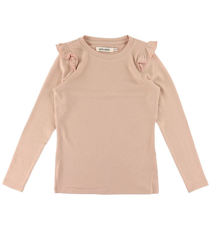 Add Bag Bluse Rib Rosa
