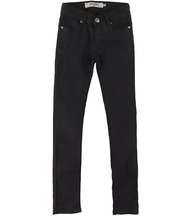 Add to Bag Jeans  Black Twill