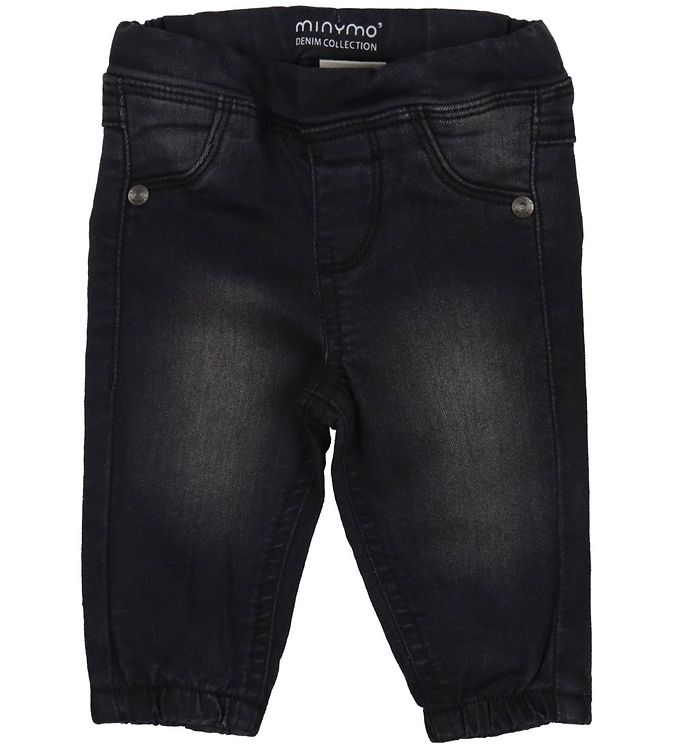 Minymo Jeans Loose Fit Grey Black