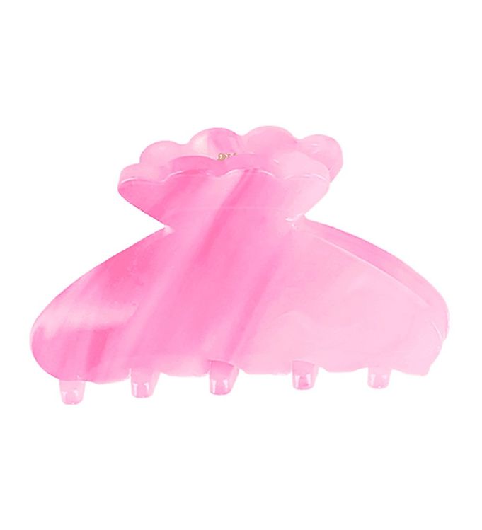 Bows By Stær Hårklemme - Lulu - 5x3 cm - Pink Meleret