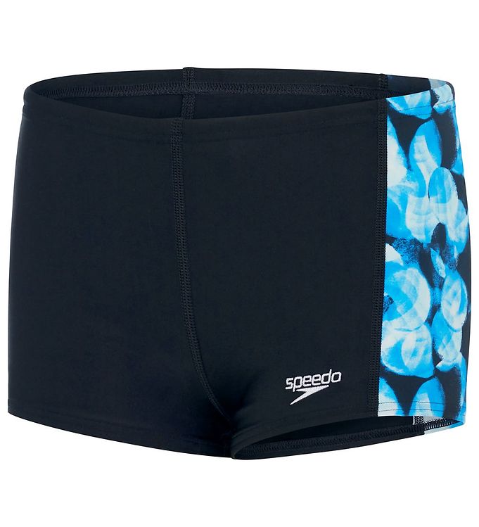 Speedo Badebukser - Allover Panel JM - Black/Blue