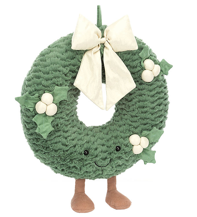 Jellycat Julekrans Guld 27 cm