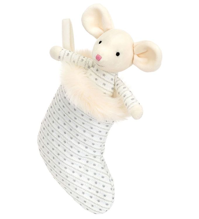 Jellycat Shimmer Julesok Mus 20 cm