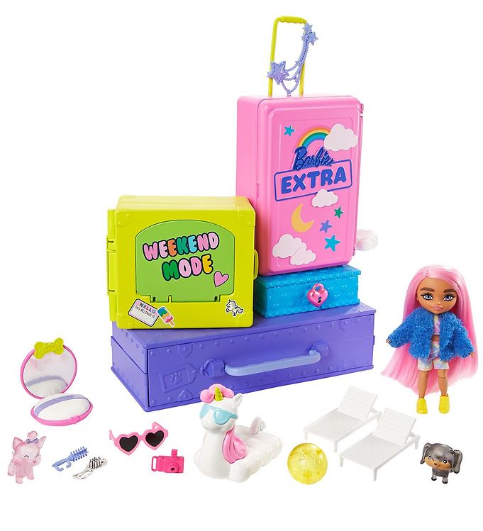 Image of Barbie Dukkesæt - Extra Pets Playset - OneSize - Barbie Dukke (288561-4137016)