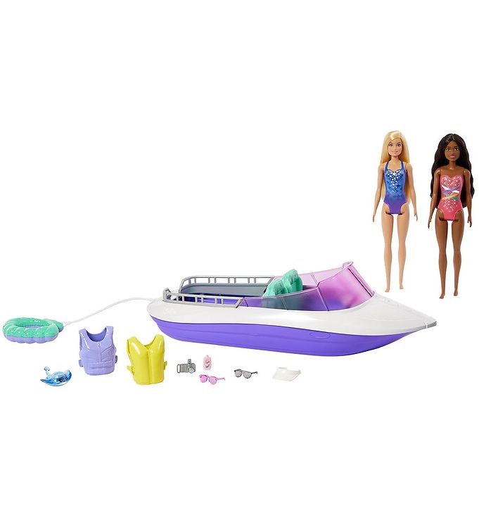 Dukkesæt Båd M Dukker 46 Cm Fra Barbie