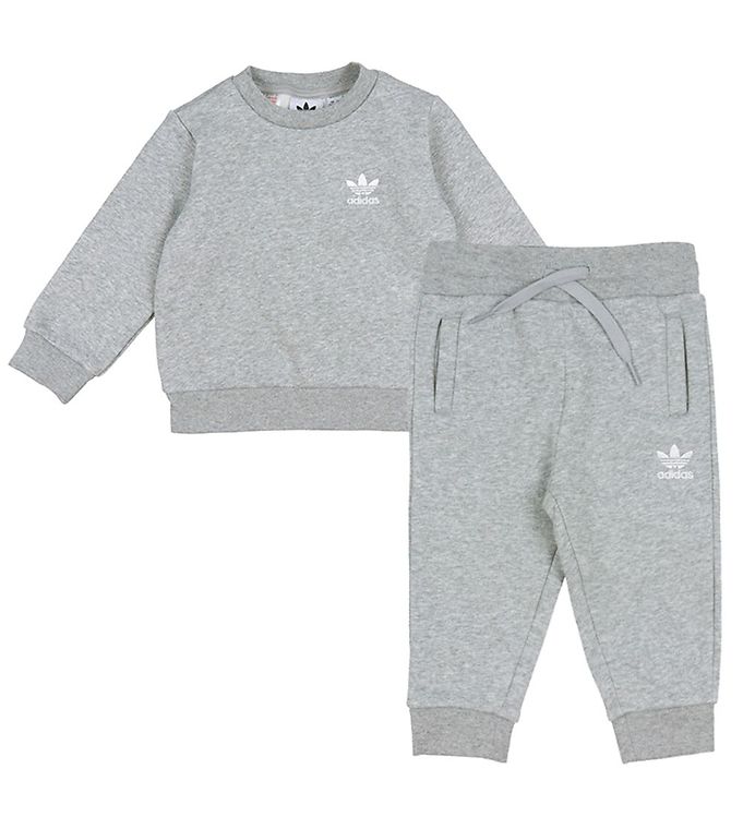 Billede af adidas Originals Sweatsæt - Crew Set - Grå