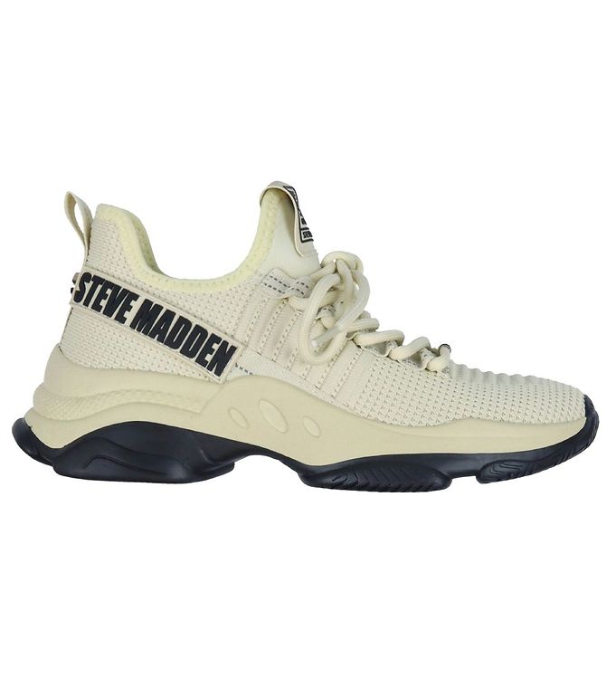 Steve Sneakers - E - Bone/Black » Fri fragt i Danmark