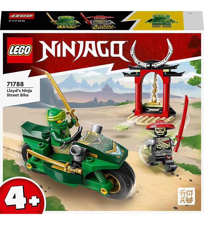 Billede af LEGOÂ® Ninjago - Lloyds Ninja-motorcykel 71788 - 64 Dele