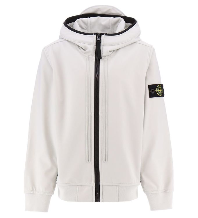 Udvalg Uundgåelig Midlertidig Stone Island Softshelljakke - Pearl Grey » Fri fragt i DK