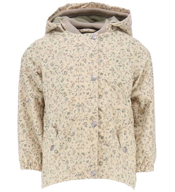 6: Wheat Sommerjakke m. Fleece - Gry - Wild Flowers