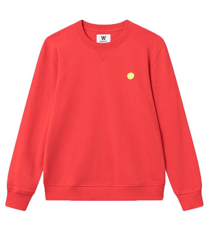 5: Wood Wood Sweatshirt - Tye - Apple Red