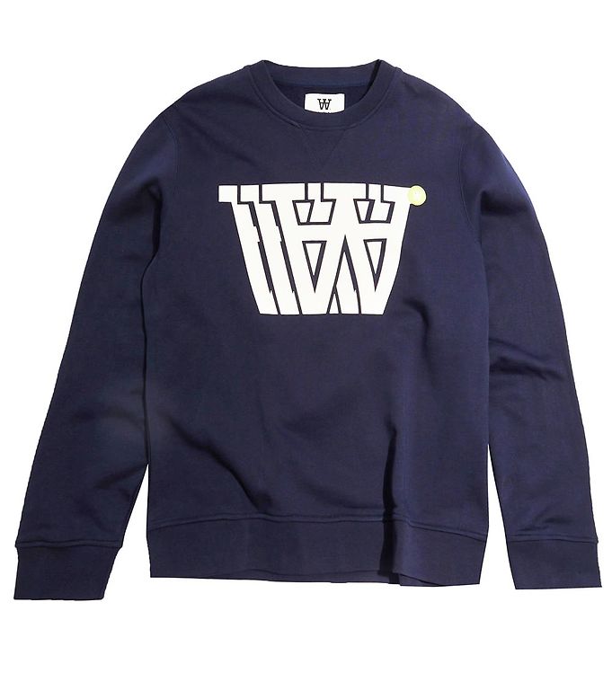 #2 - Wood Wood Sweatshirt - Tye Badge - Navy