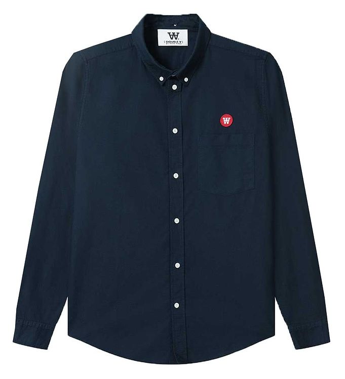 4: Wood Wood Skjorte - Tod Shirt - Navy