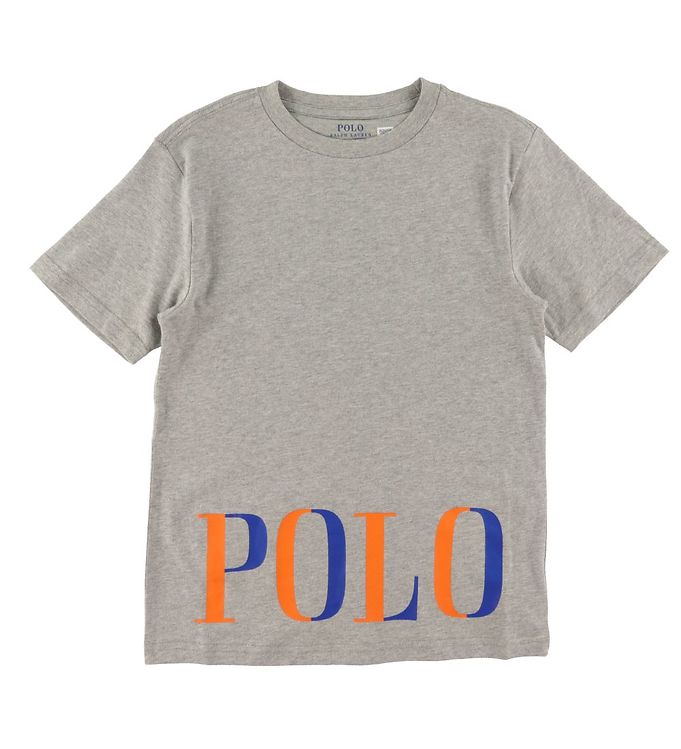 Polo Ralph Lauren T-shirt - Classics I - Gråmeleret m. Polo