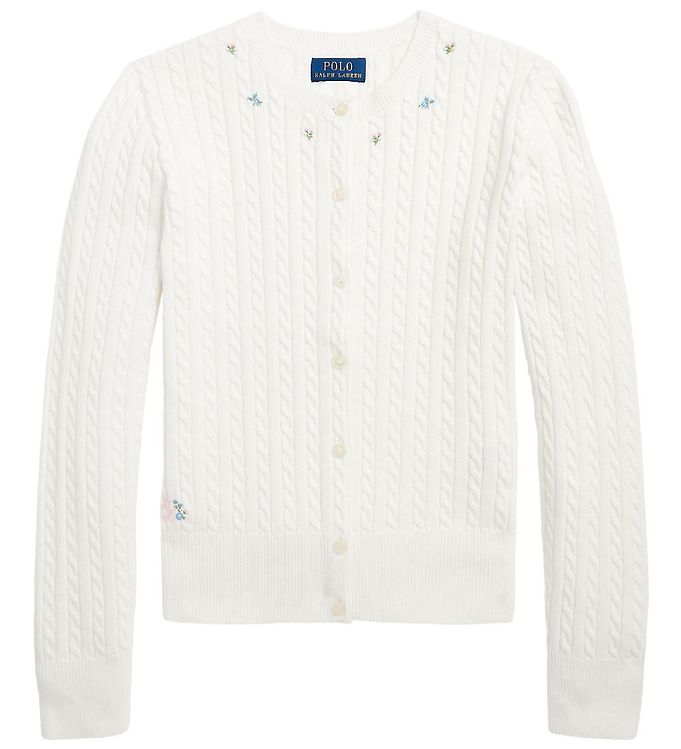 Polo Ralph Lauren Cardigan - Strik - Classics I - Hvid