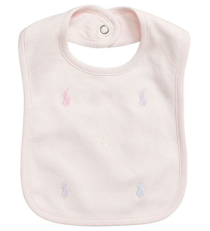 Polo Ralph Lauren Hagesmæk - Baby Classics I - Pudderrosa m. Log