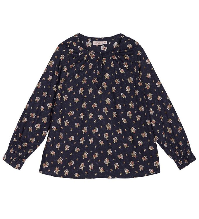 7: Noa Noa miniature Bluse - Nura - Print Blue