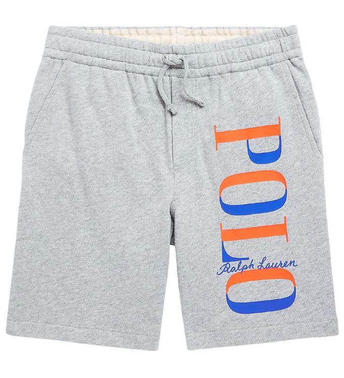 8: Polo Ralph Lauren Sweatshorts - Classics II - Gråmeleret m. Polo