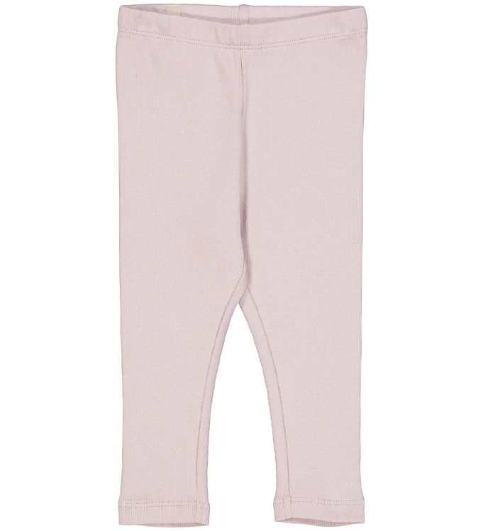 14: Wheat Leggings - Rib - Soft Lilac