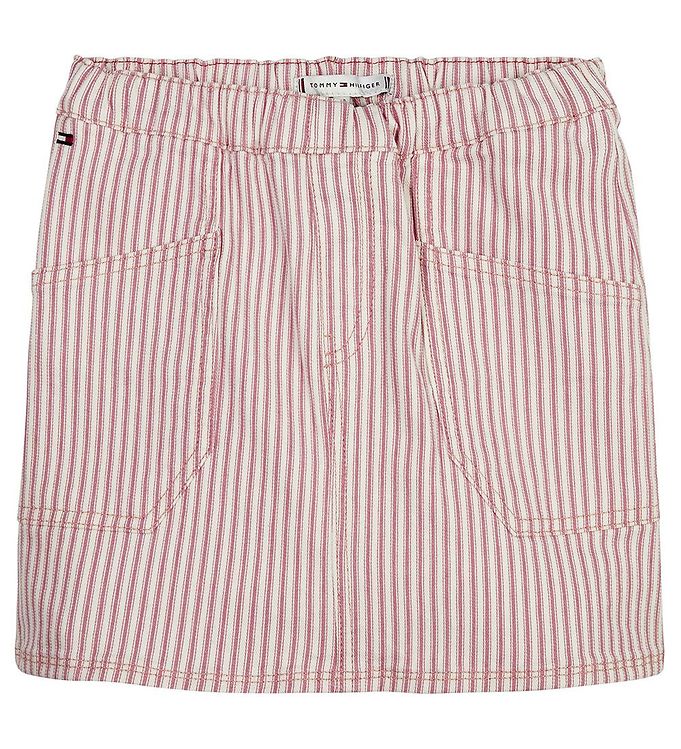 4: Tommy Hilfiger Nederdel - Denim Railroad - Pinkestripe