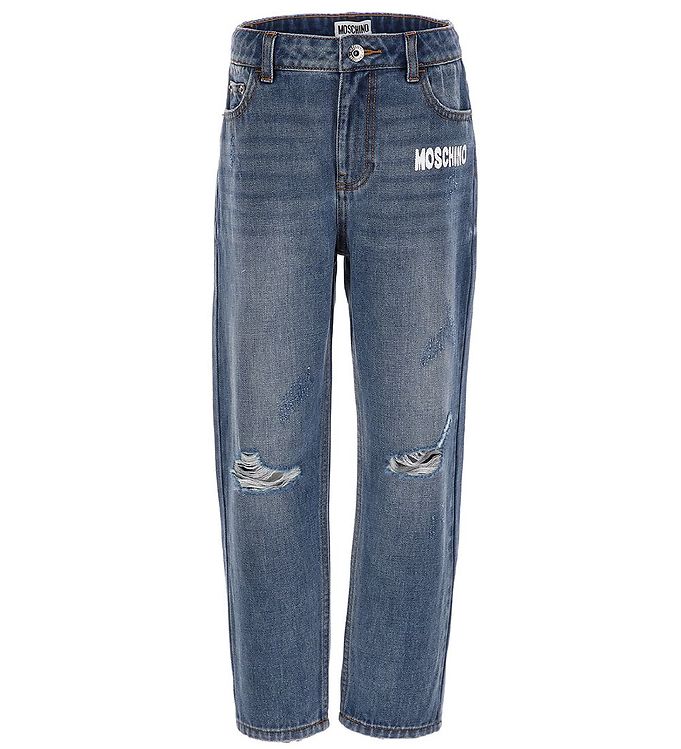 #2 - Moschino Jeans - Blå m. Print