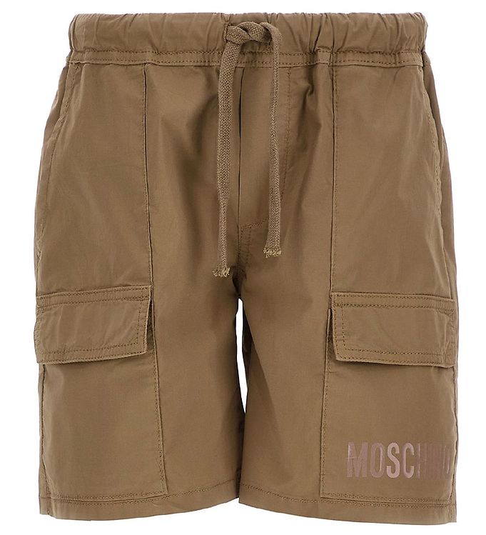 9: Moschino Shorts - Mørk Sand