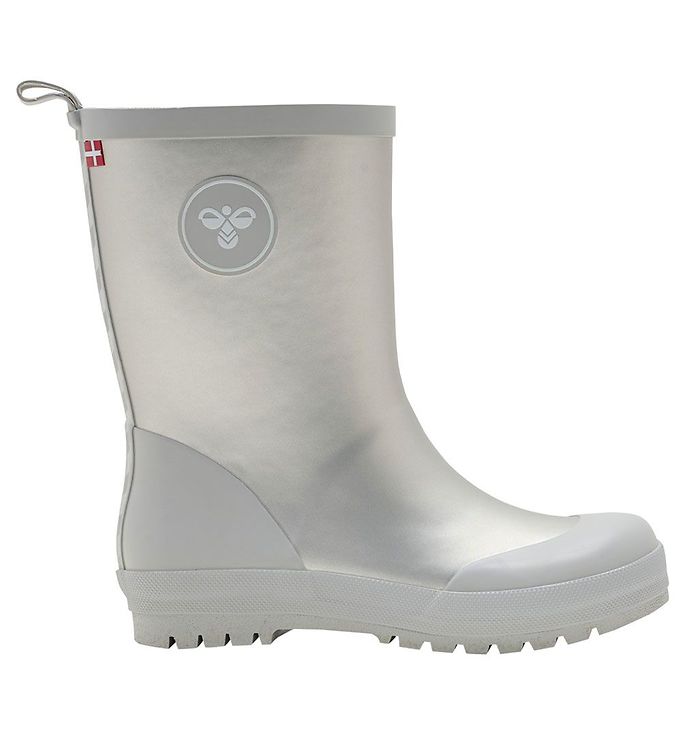 9: Hummel Gummistøvler - Rubber Boot Jr - Silver