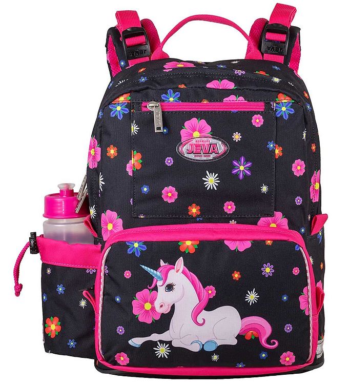 JEVA Start Up Skoletaske My Flower Unicorn