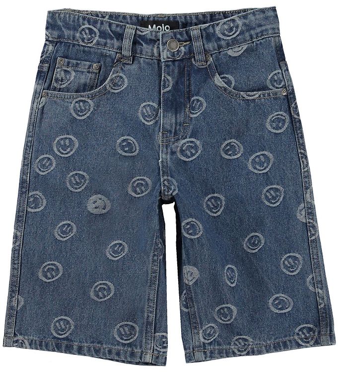 10: Molo Shorts - Art - Blue Happiness