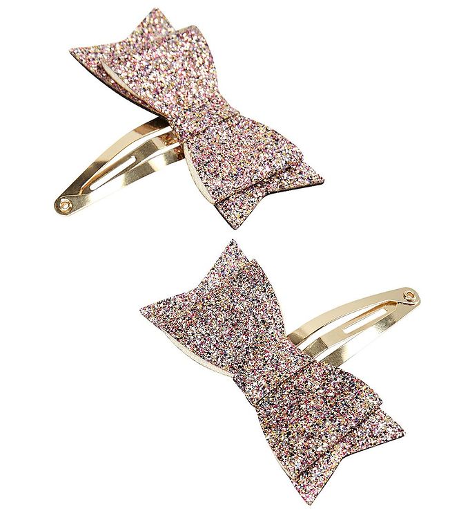 Petit by Sofie Schnoor Hårspænde - 2-pak - Rose Glitter