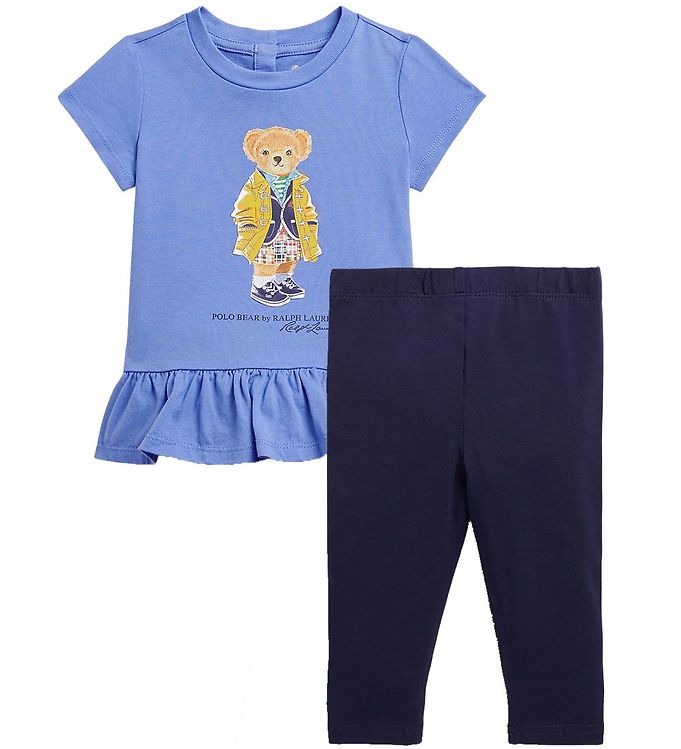 Polo Ralph Lauren T Shirt/leggings Watch Hill Harbor Island
