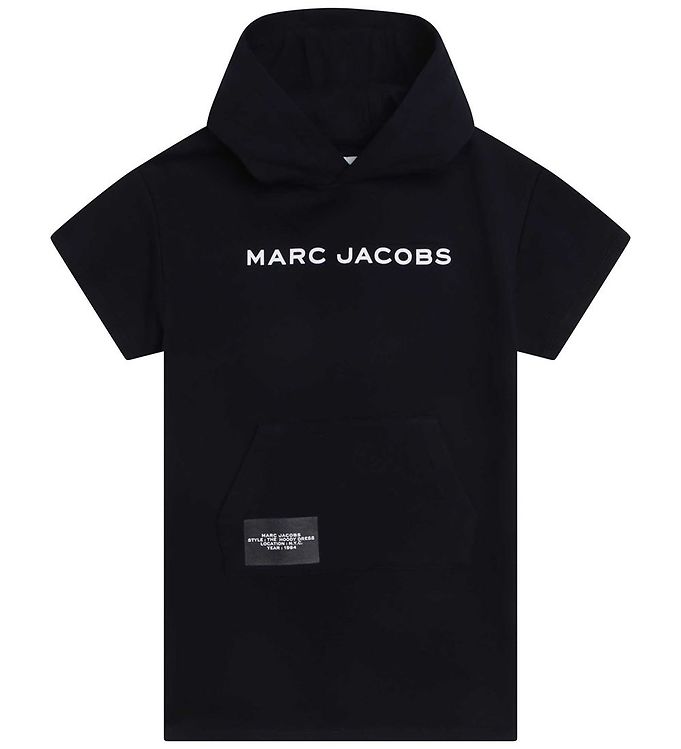 Billede af Little Marc Jacobs Sweatkjole - Navy m. Hvid