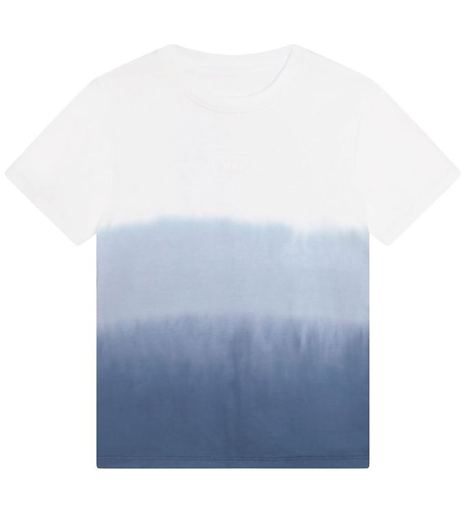 DKNY T-shirt - Hvid/Blå Print » Altid fri i DK