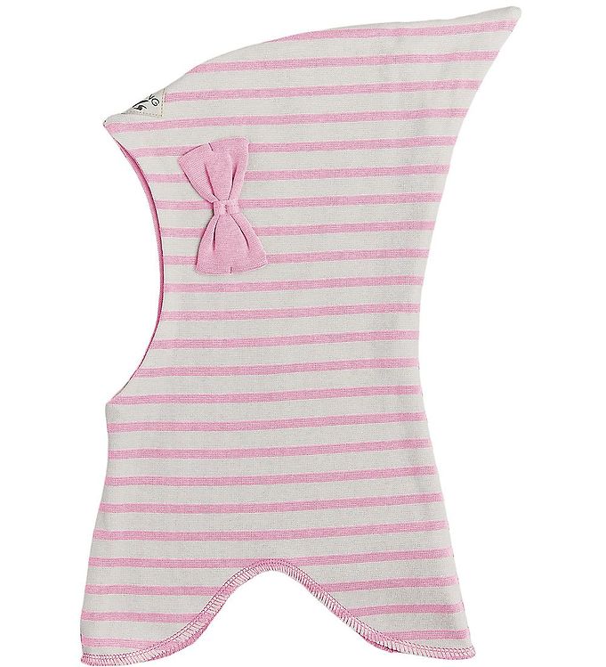 Racing Kids Elefanthue - 2-lags - Bright Rose/Eggshell